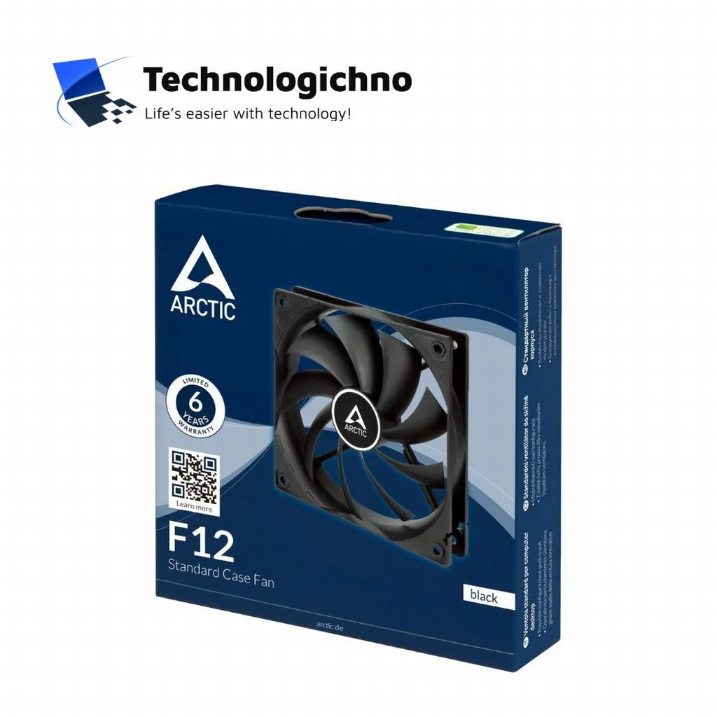  Вентилатор Arctic F12 120x120x25