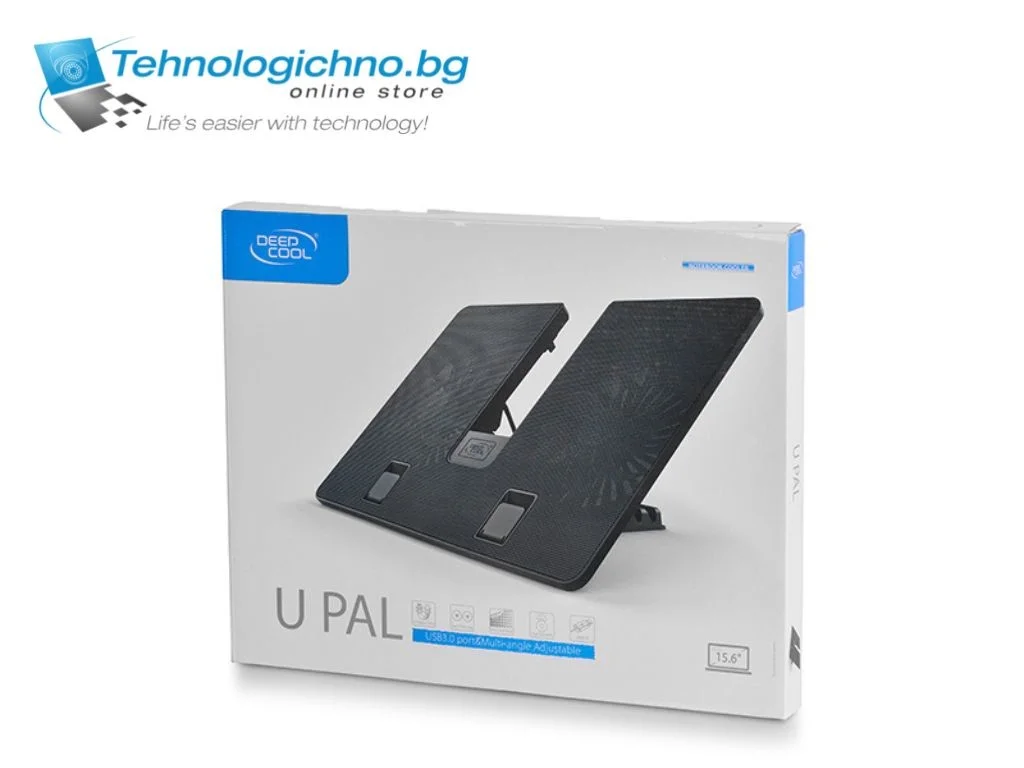  Охладител за лаптоп Deepcool U-PAL 15.6 USB 3.0