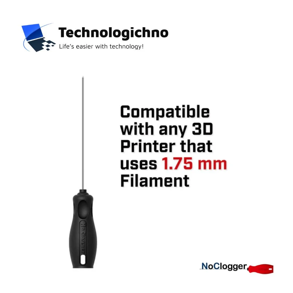  NoClogger Tool for 1.75mm Filament 180mm Long