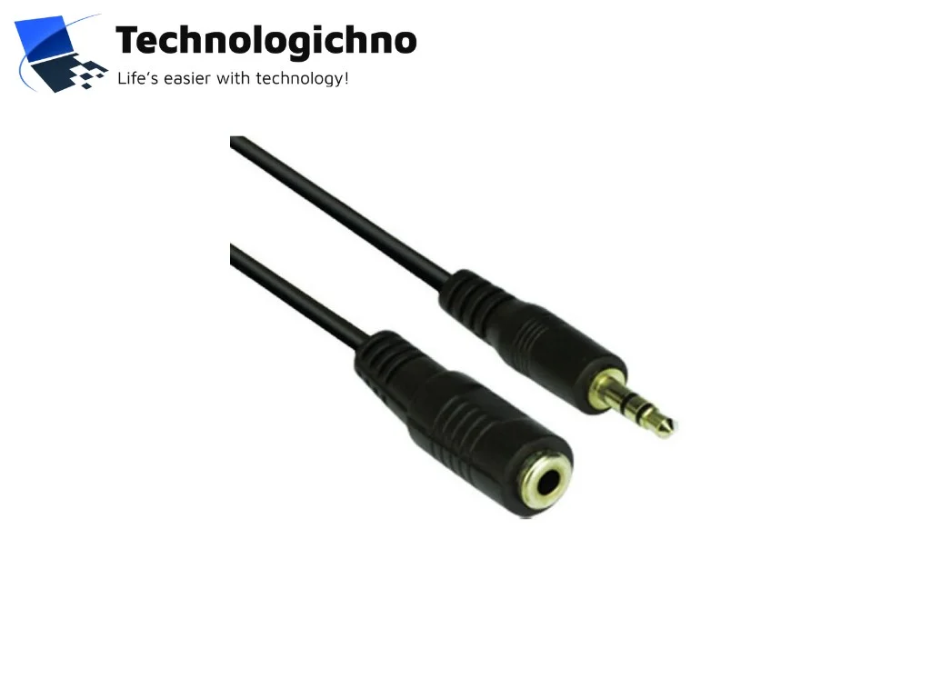  Кабел Аудио 3.5mm Stereo M/F CV202 1.5m