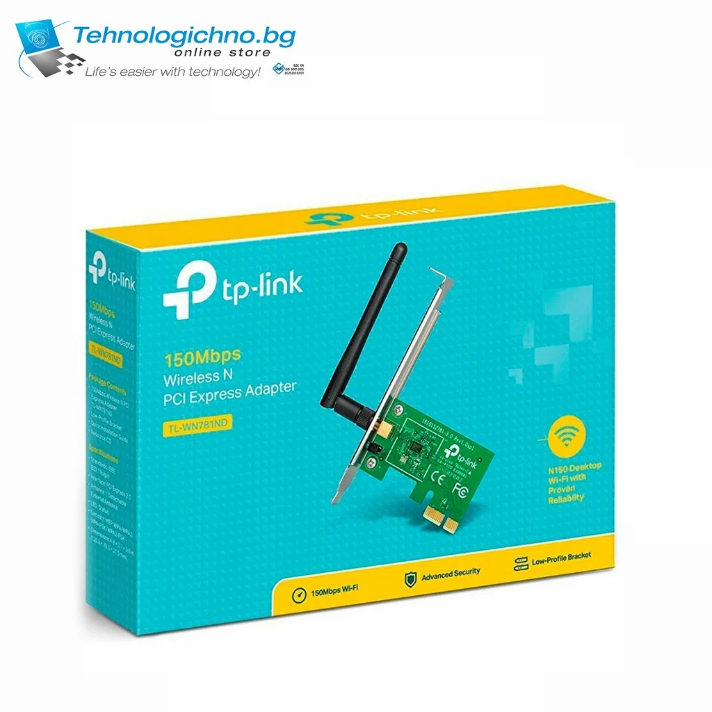  Wireless N PCI Adapter TP-Link TL-WN781ND