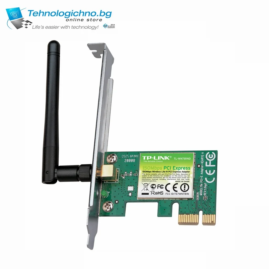   Wireless N PCI Adapter TP-Link TL-WN781ND